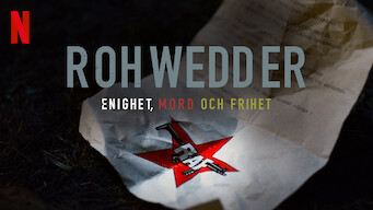 Rohwedder: Enighet, mord och frihet (2020)